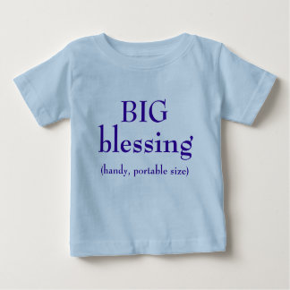 Camiseta Para Bebê Bênção GRANDE