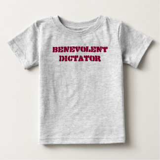 Camiseta Para Bebê benevolentdictator