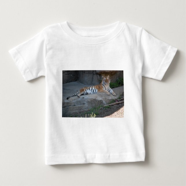 Camiseta Para Bebê Bengal Tiger (Frente)