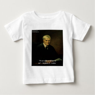 Camiseta Para Bebê Benjamin Cardozo "Quem Nós Somos" Citação