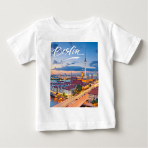 Camiseta Para Bebê Berlim, Alemanha