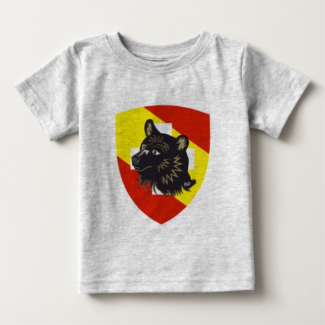Camiseta Para Bebê Berna de Berna De Berna Bärn Suíça Suisse Svizzera (Frente)