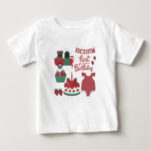 Berry First Birthday T Shirt