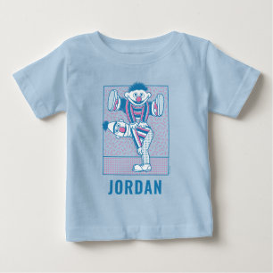 Camiseta Para Bebê Bert & Ernie   Sempre Recebeu As Costas