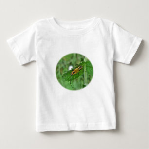 Camiseta Para Bebê Besouro Soldado Goldenrod