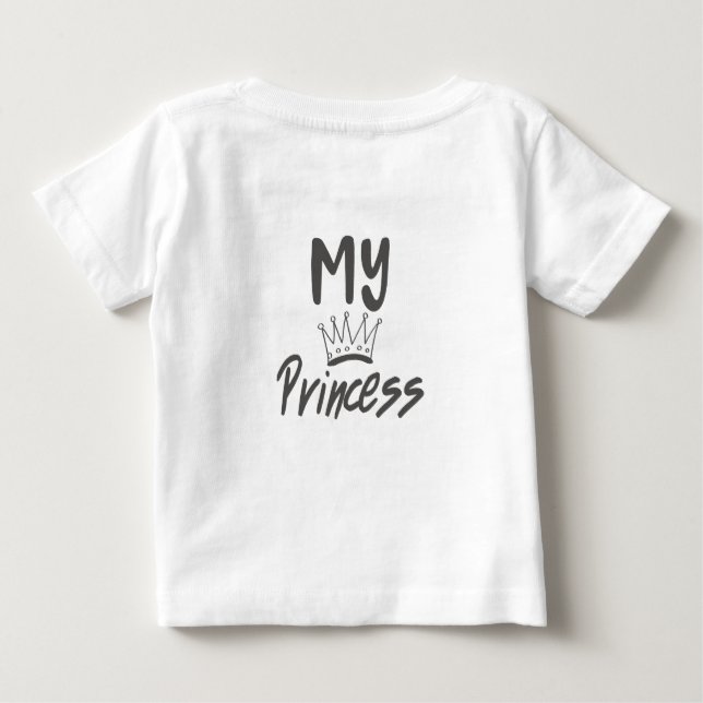 Camiseta Para Bebê Best kid ever (Verso)