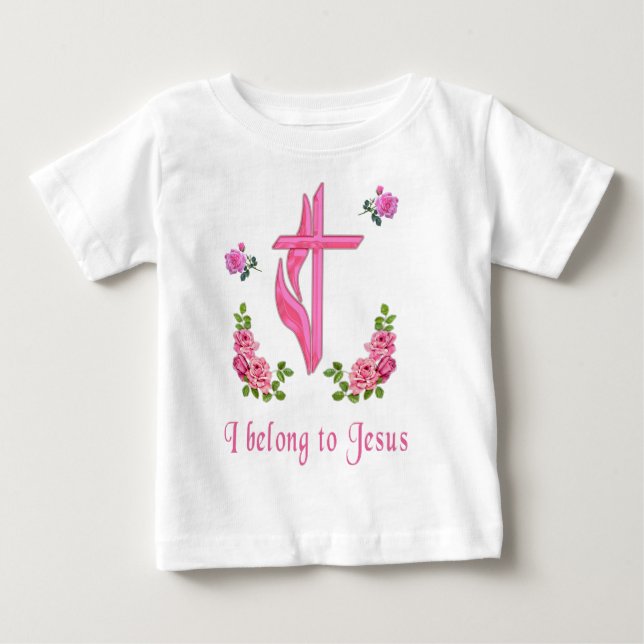 Camiseta Para Bebê Bíblia Verso (Frente)