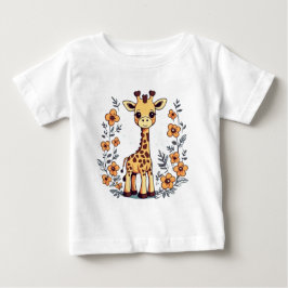 Camiseta Para Bebê Bichinhos bonitos tocando música