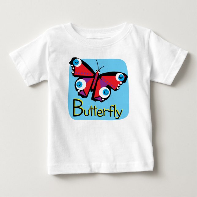 Camiseta Para Bebê Bicho Bebê B (Frente)