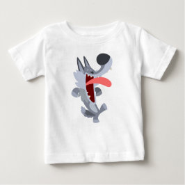 Camiseta Para Bebê Bicho de Banda Bestial Wolf Baby T Shirt