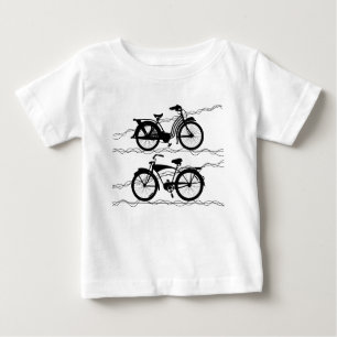 Camiseta Para Bebê Bicicleta Black 1