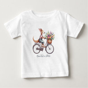 Camiseta Para Bebê Bicicleta Kangaroo T-Shirt