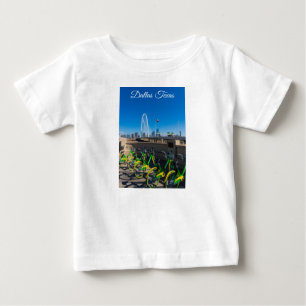 Camiseta Para Bebê Bicicletas E Dallas