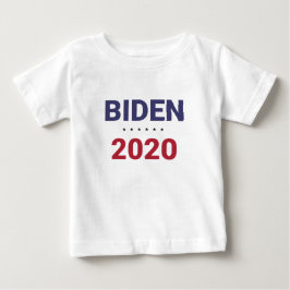 Camiseta Para Bebê Biden 2020