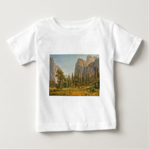 Camiseta Para Bebê Bierstadt Bridal Veil Falls, Vale do Yosemite