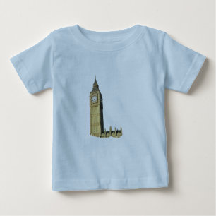 Camiseta Para Bebê Big Ben (torre de pulso de disparo), Londres