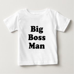 Camiseta Para Bebê Big Boss Man