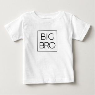 CAMISETA PARA BEBÊ BIG BRO