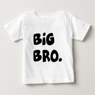 Camiseta Para Bebê Big Bro