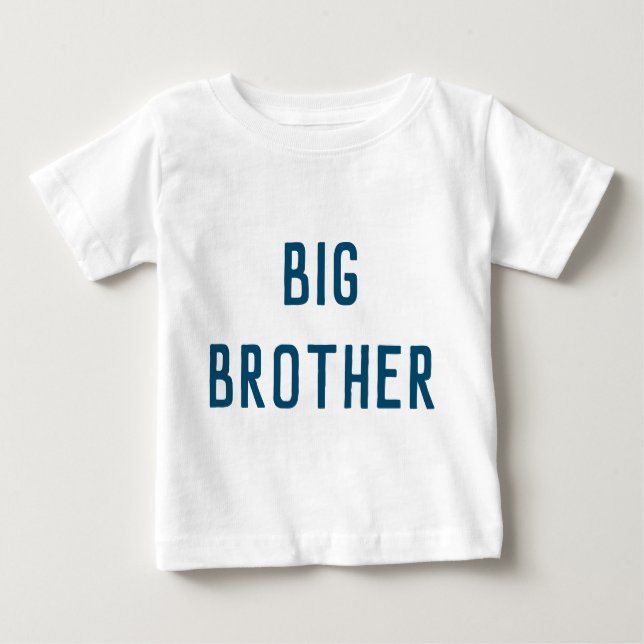 Camiseta Para Bebê Big Brother (Frente)