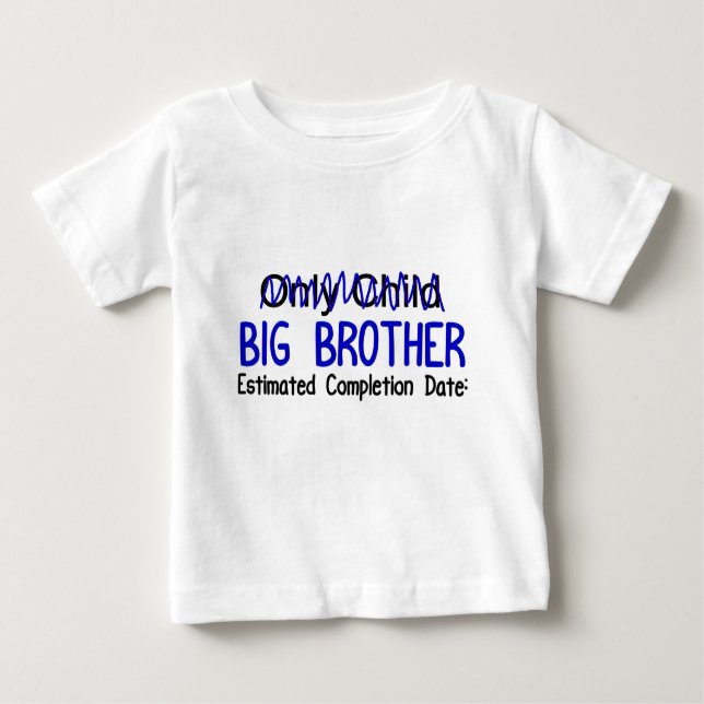 Camiseta Para Bebê Big Brother (Frente)