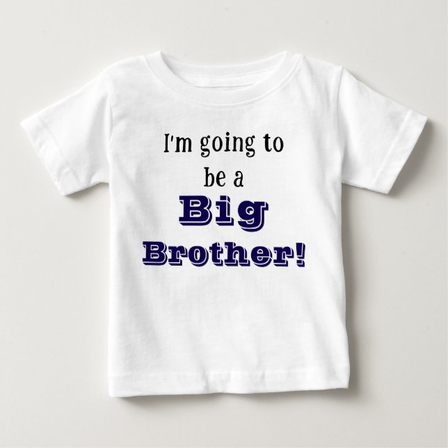 Camiseta Para Bebê Big Brother (Frente)