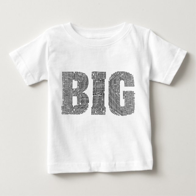 CAMISETA PARA BEBÊ BIG BROTHER (Frente)