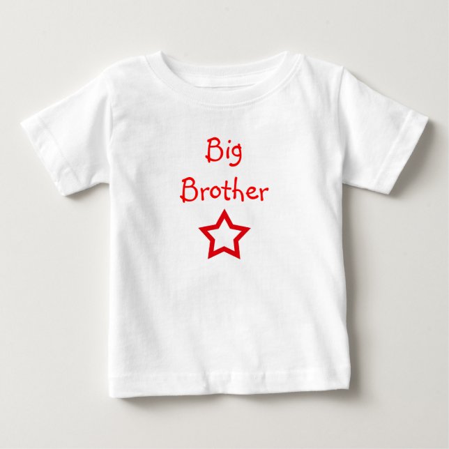 Camiseta Para Bebê Big brother (Frente)