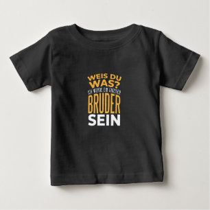 Camiseta Para Bebê Big Brother Alemão