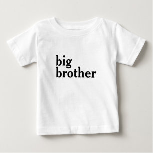Camiseta Para Bebê Big Brother Baby T-Shirt