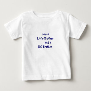 Camiseta Para Bebê Big brother do irmão mais novo