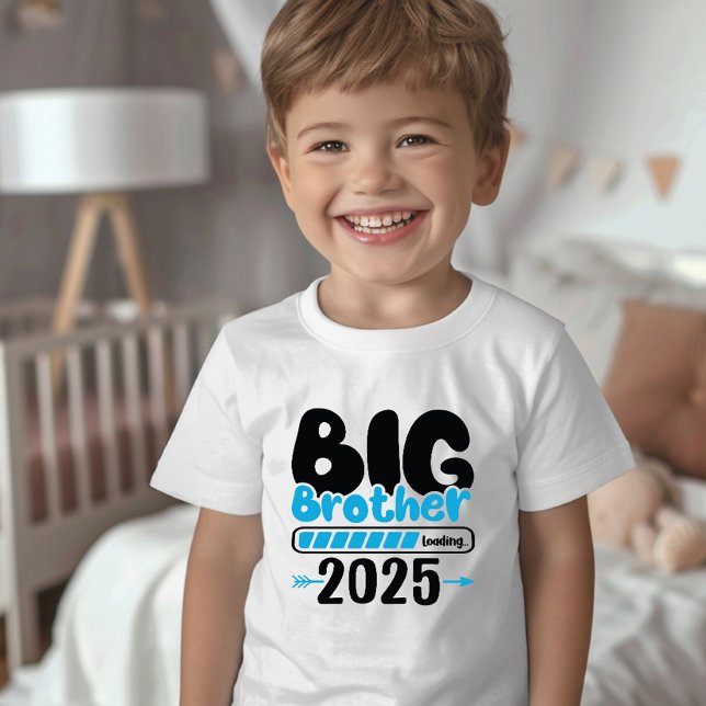 Camiseta Para Bebê Big Brother Loading 2025 (Criador carregado)