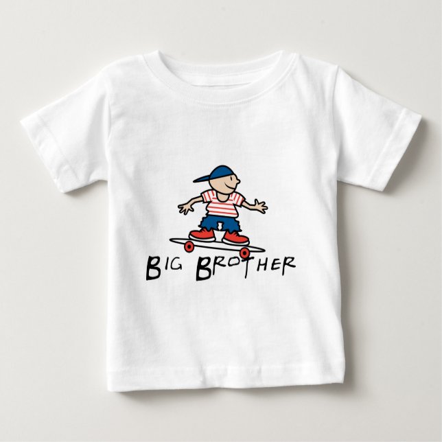 Camiseta Para Bebê Big Brother T-Shirt (Frente)