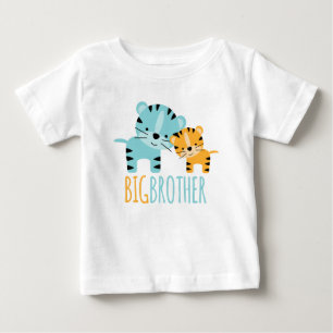 Camiseta Para Bebê Big Brother Tiger