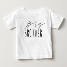 Camiseta Para Bebê Big Brother | Tipografia