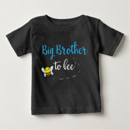 Camiseta Para Bebê Big brother to bee