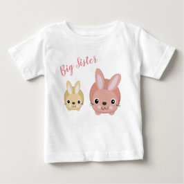 Camiseta Para Bebê Big Sister Toddler T-shirt