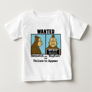 Camiseta Para Bebê Bigfoot
