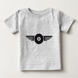 Camiseta Para Bebê Bilhar 8