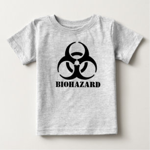 Camiseta Para Bebê Biohazard