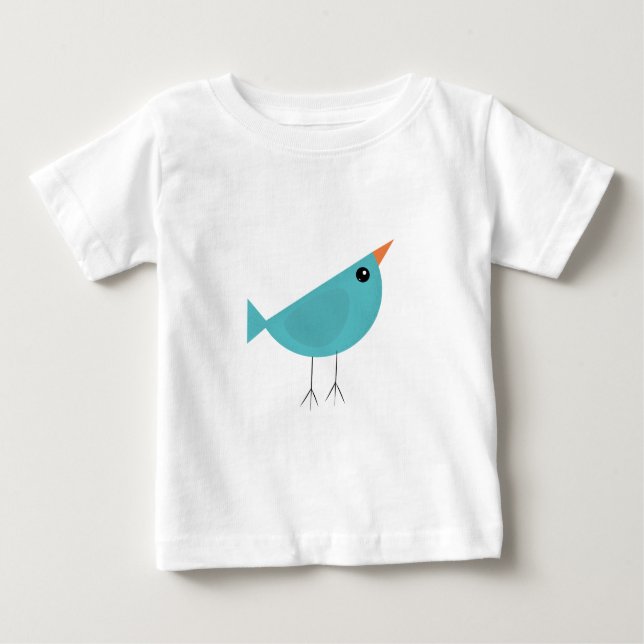 Camiseta Para Bebê Birdy (Frente)