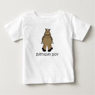 Camiseta Para Bebê Birthday Boy - Pony