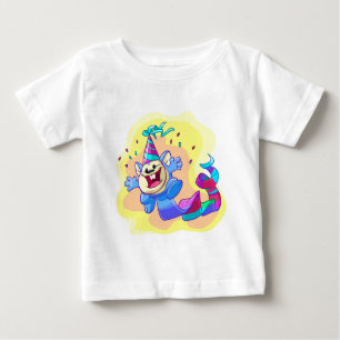 Camiseta Para Bebê Birthday Meerca