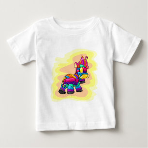 Camiseta Para Bebê Birthday Moehog