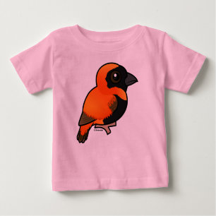 Camiseta Para Bebê Bispo Vermelho do Sul Birdormente