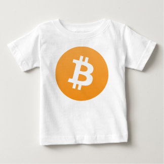 Camiseta Para Bebê Bitcoin