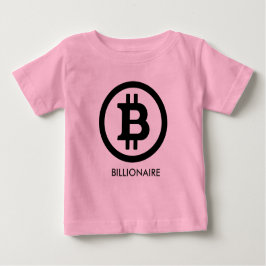 Camiseta Para Bebê BITCOIN BILLIONAIRE-Toddler Romper