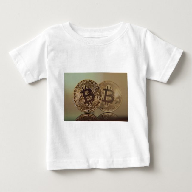 Camiseta Para Bebê Bitmoeda 17 (Frente)