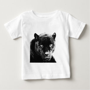 Camiseta Para Bebê Black Panther Jaguar
