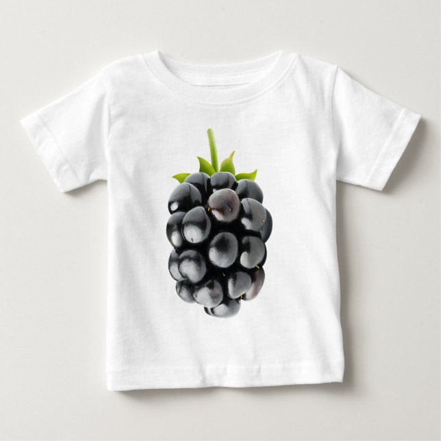 Camiseta Para Bebê Blackberry (Frente)